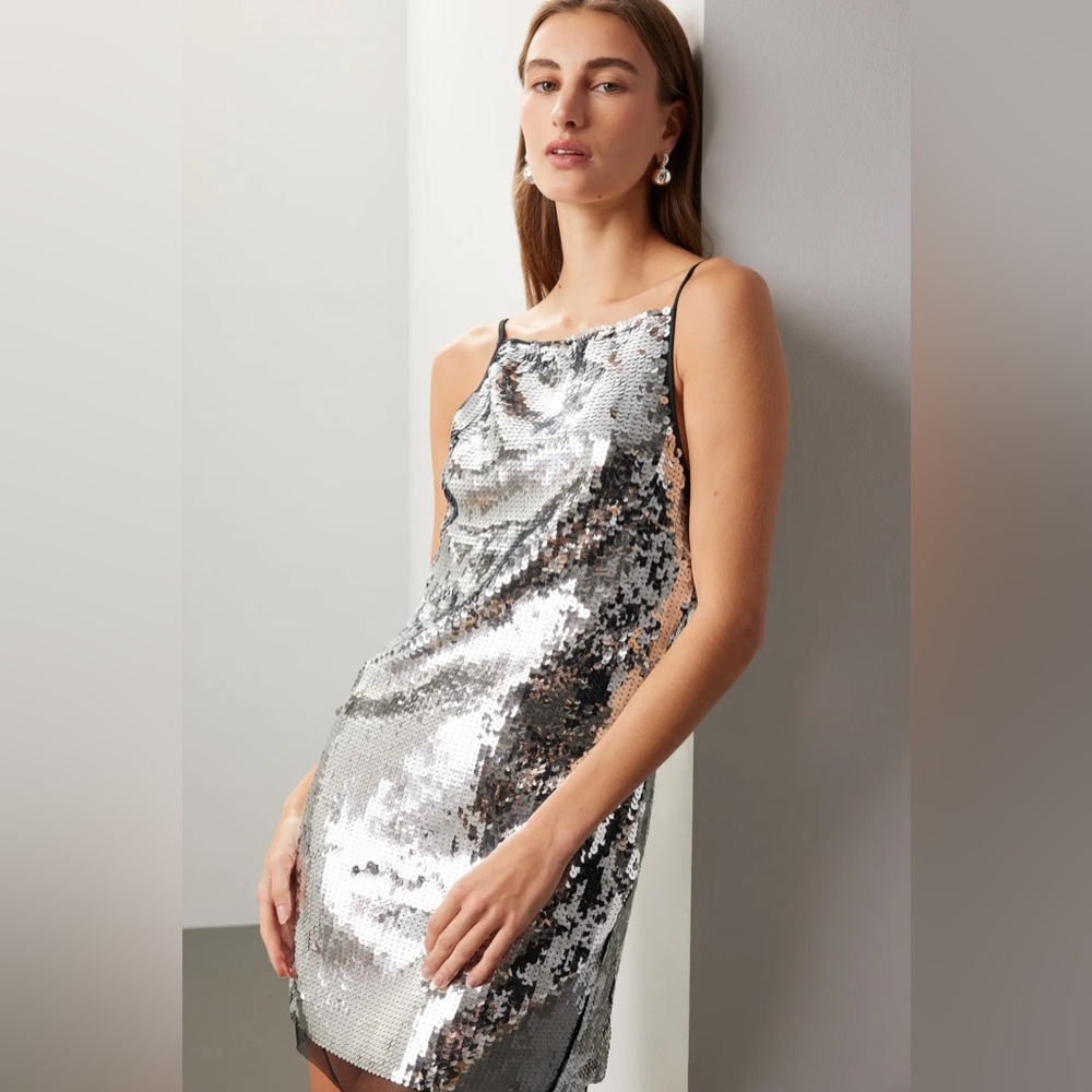 SIMONMILLER Sequin Cocktail Dress